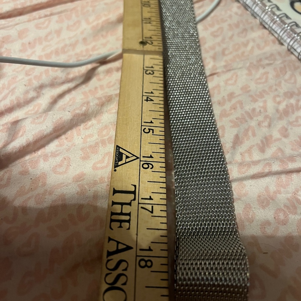 Zara Silver Rhinestone Belt - Picture 6 of 8